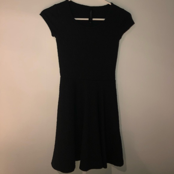 Black Skater Dress - Picture 2 of 3